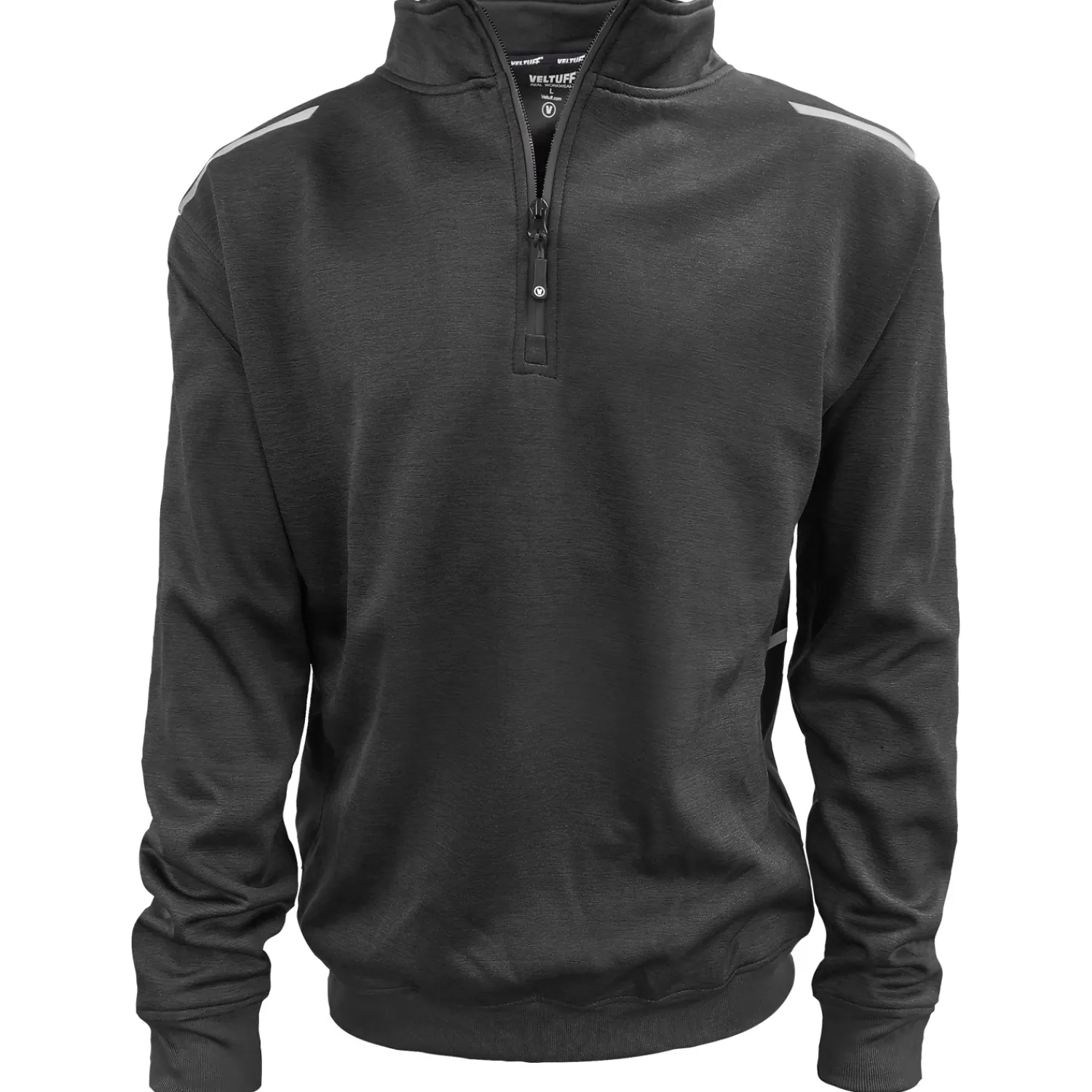 New VELTUFF Duratex™ Sports 1/4 Zip Sweatshirt Med Lynlås