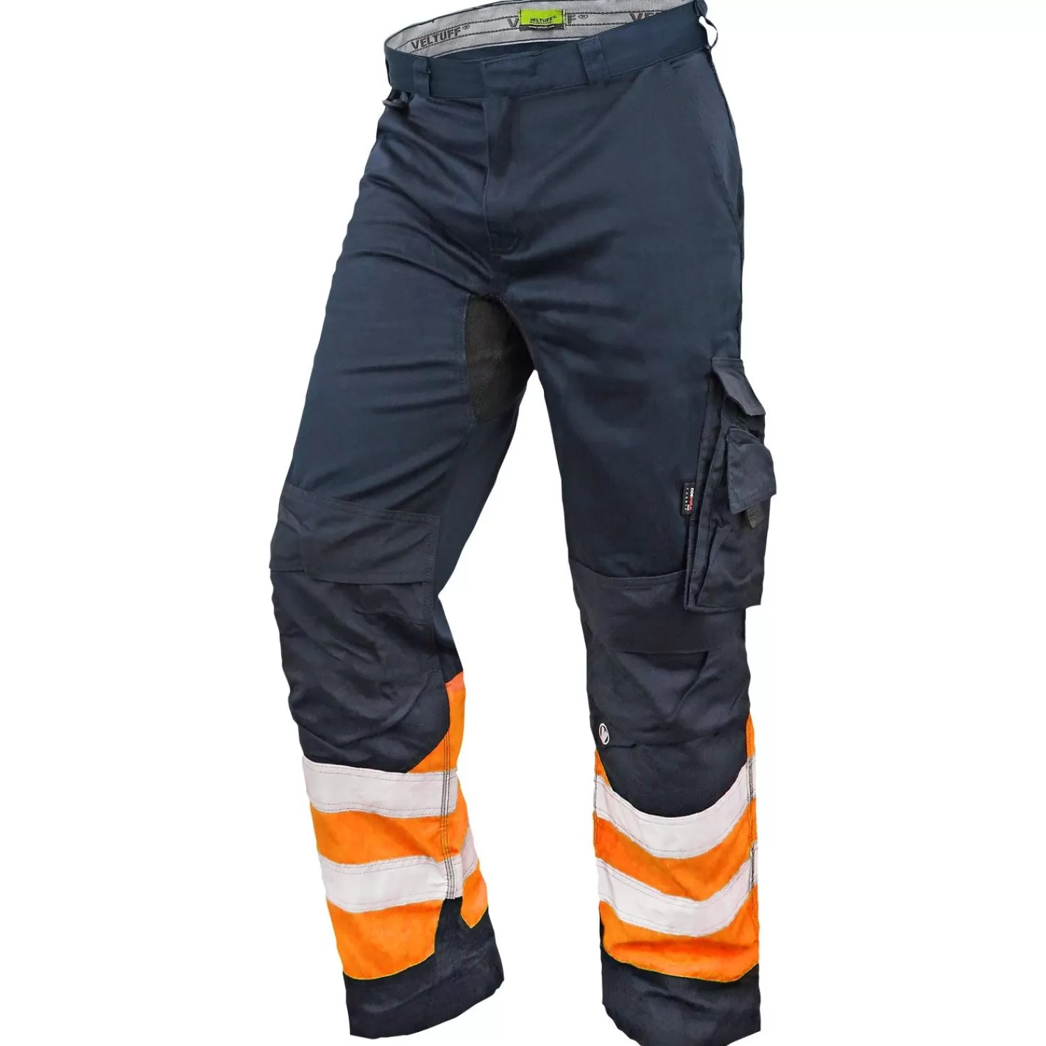 Online VELTUFF Hi-vis Arbedjsbukser Med Cargolommer