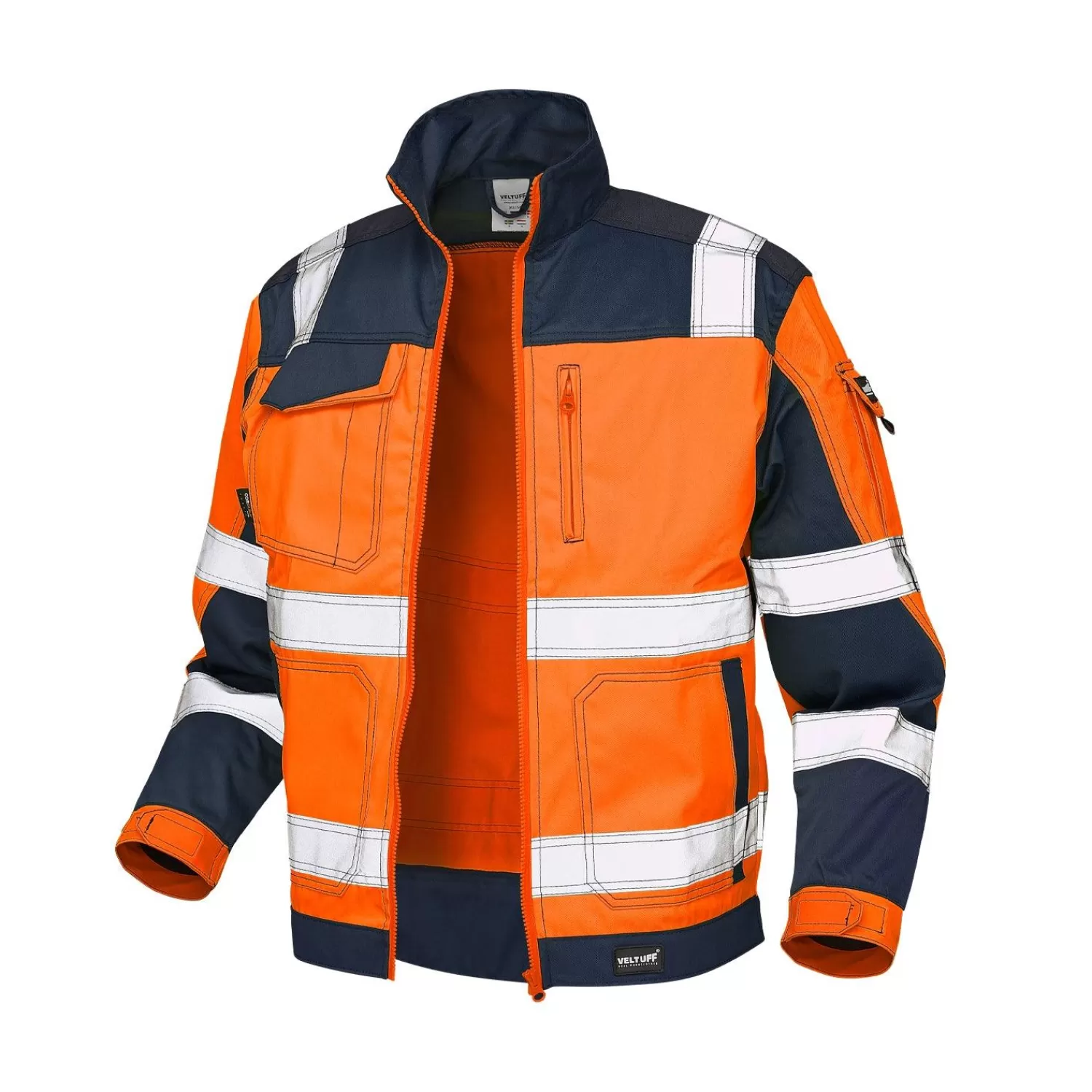 Fashion VELTUFF Hi-vis Arbejdsjakke Til Sommer Med Reflekser