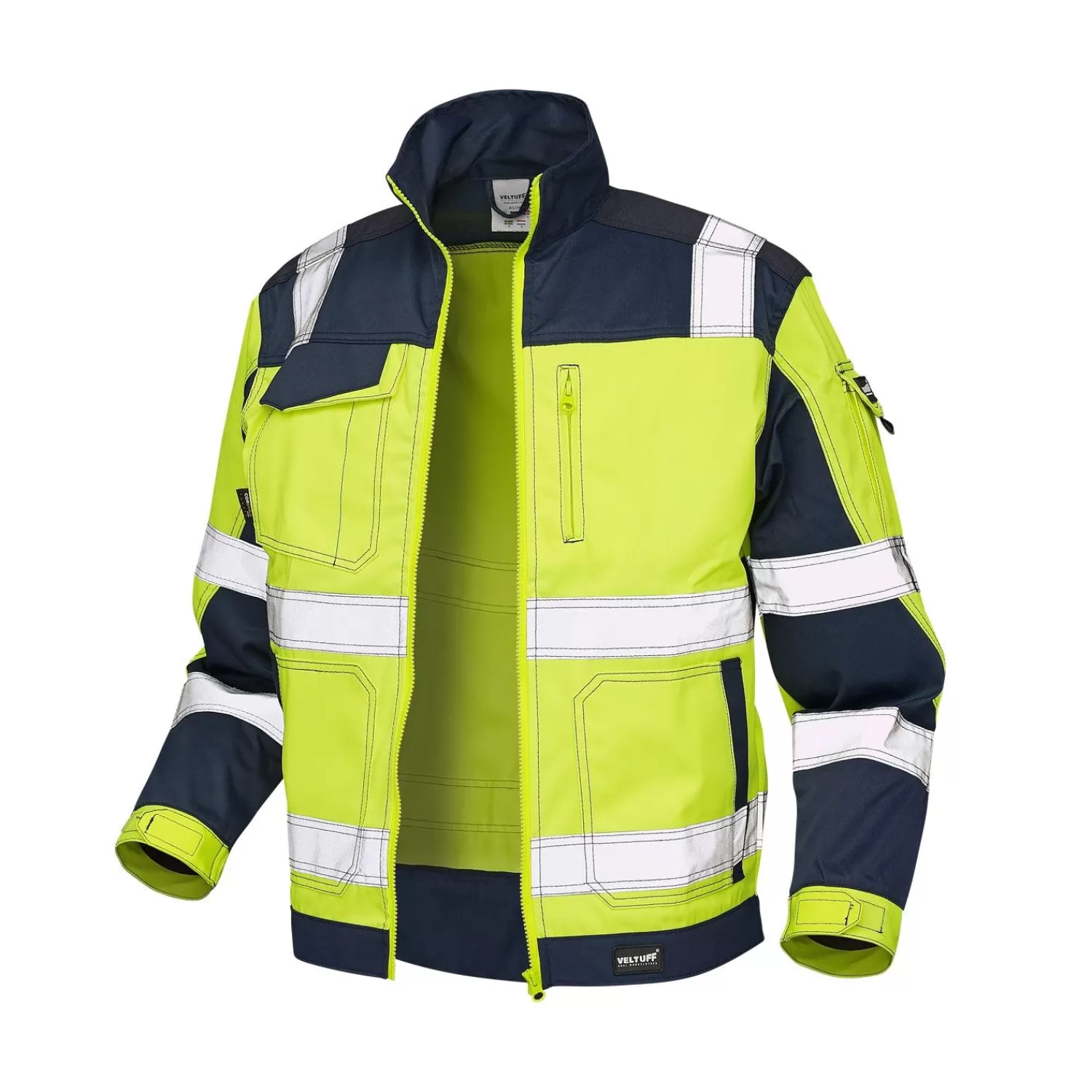 Fashion VELTUFF Hi-vis Arbejdsjakke Til Sommer Med Reflekser