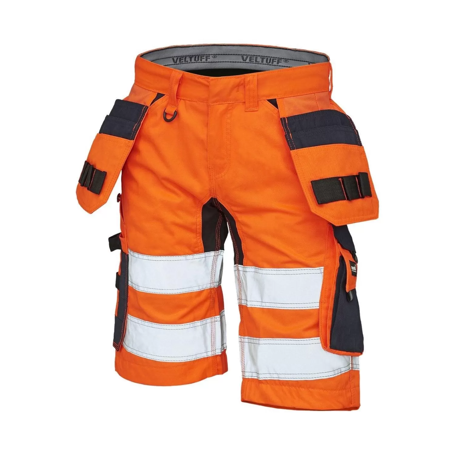 Store VELTUFF Hi-vis Arbejdsshorts Med Reflekser