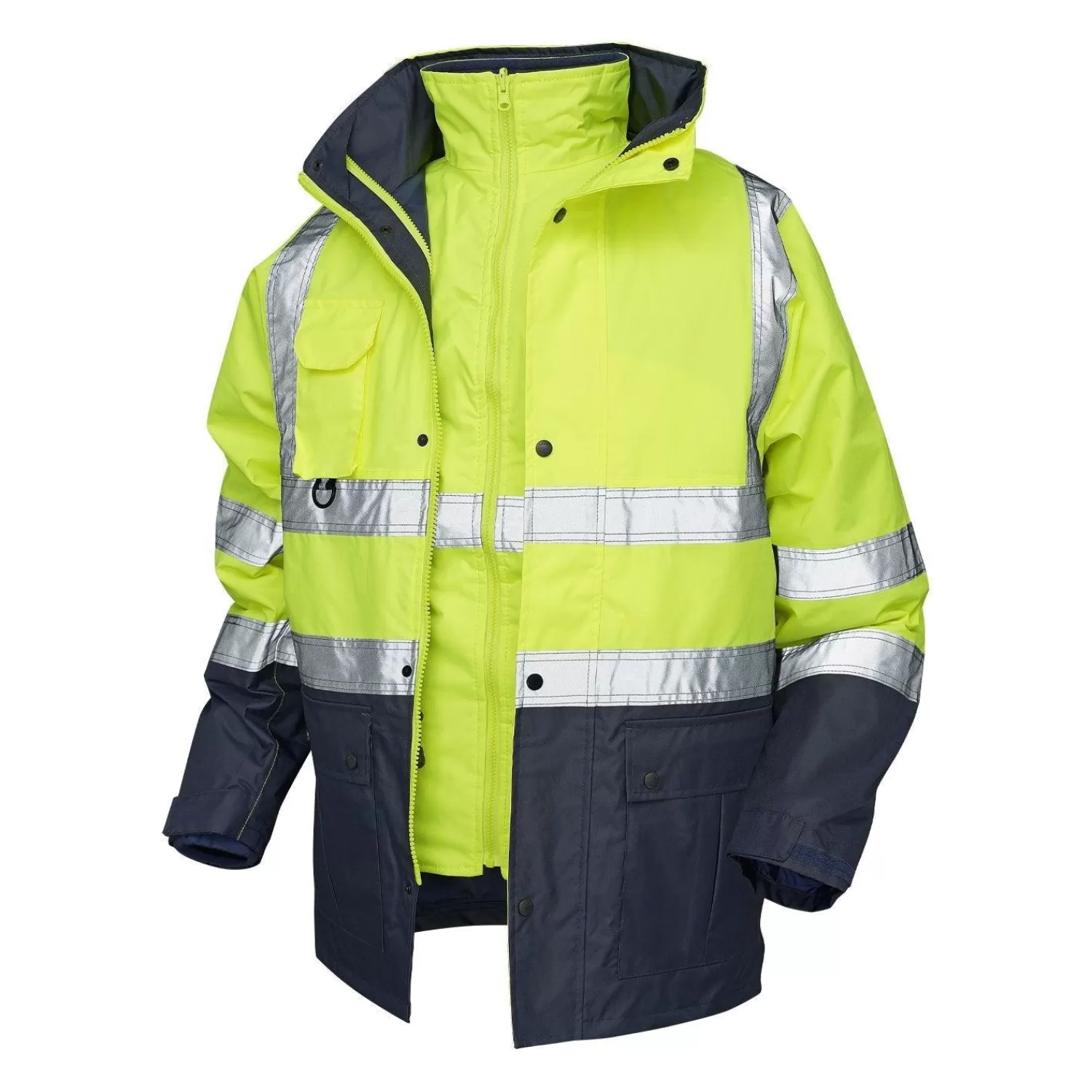 Online VELTUFF Hi-vis 5-i-1 Kombinationsjakke Med Reflekser