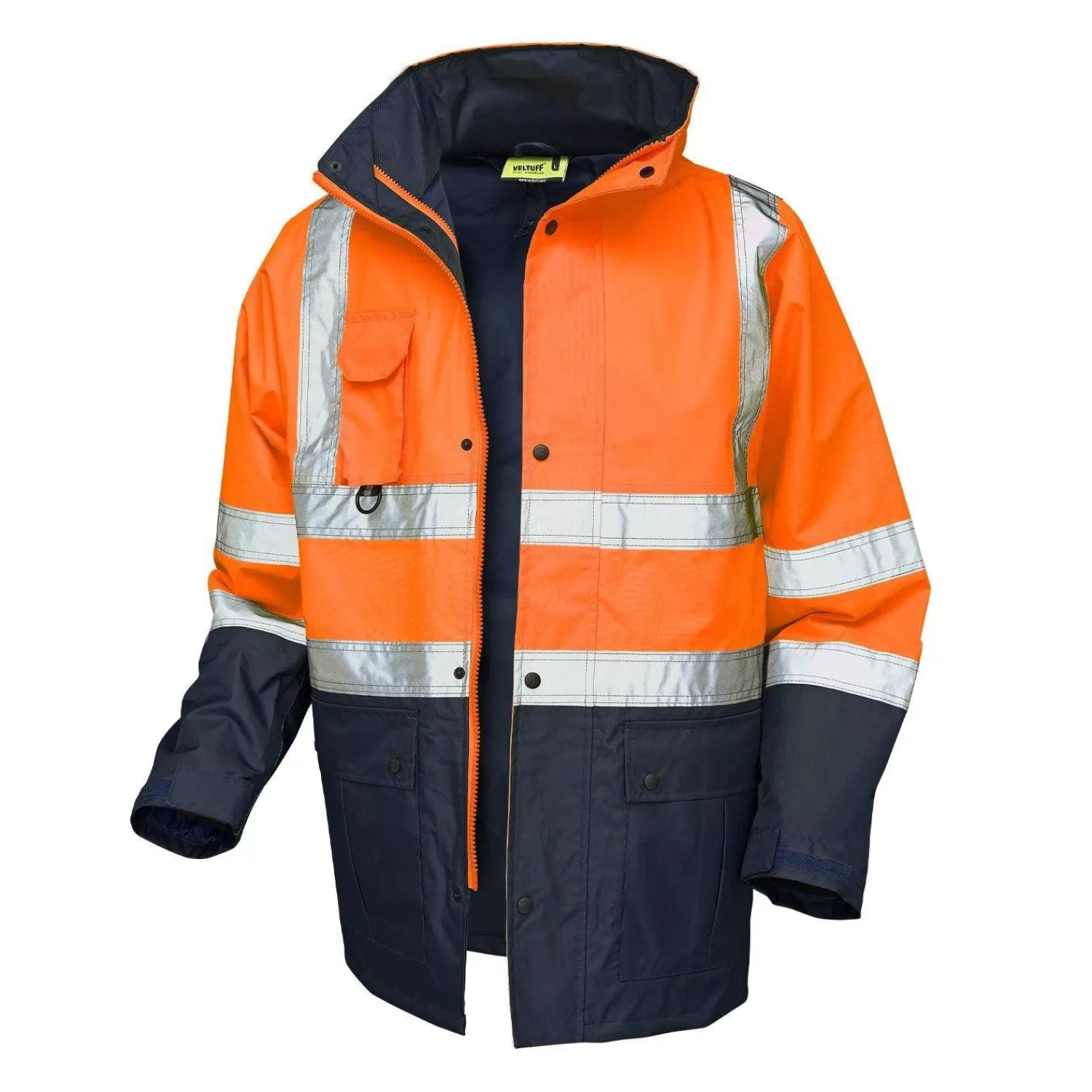 Online VELTUFF Hi-vis 5-i-1 Kombinationsjakke Med Reflekser