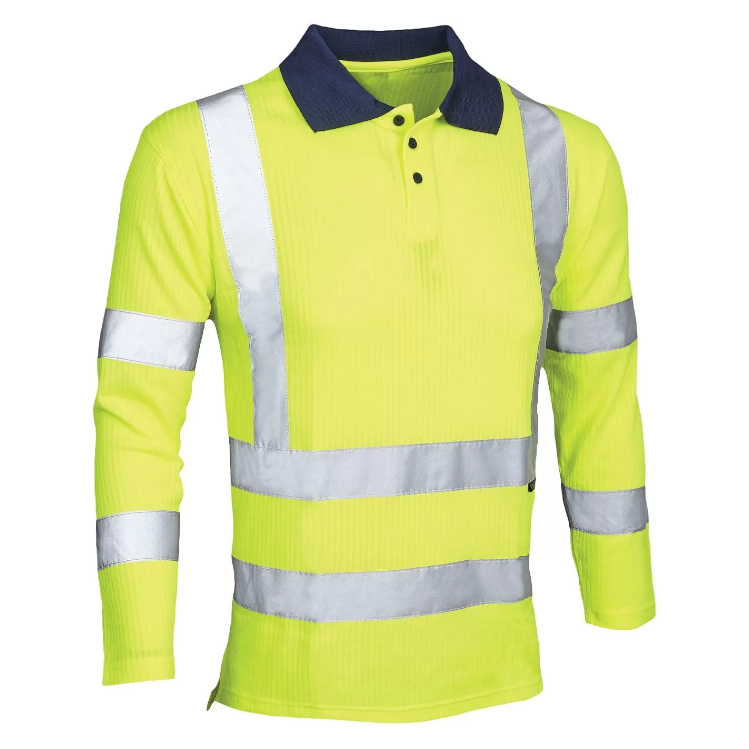 Fashion VELTUFF Hi-vis Polotrøje Med Reflekser Og Lange ærmer