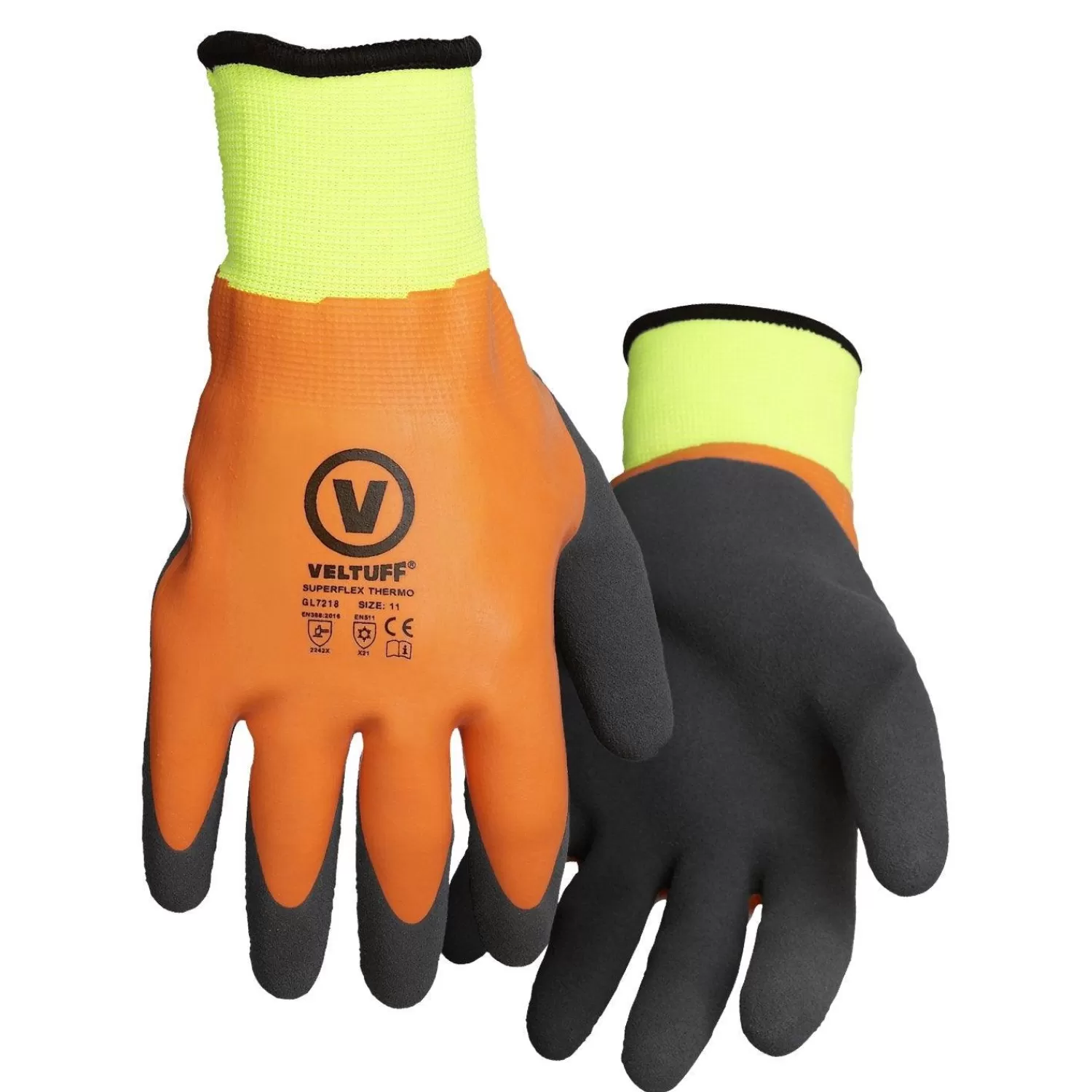 Best VELTUFF ’Superflex Thermo’ Skumlatexhandsker