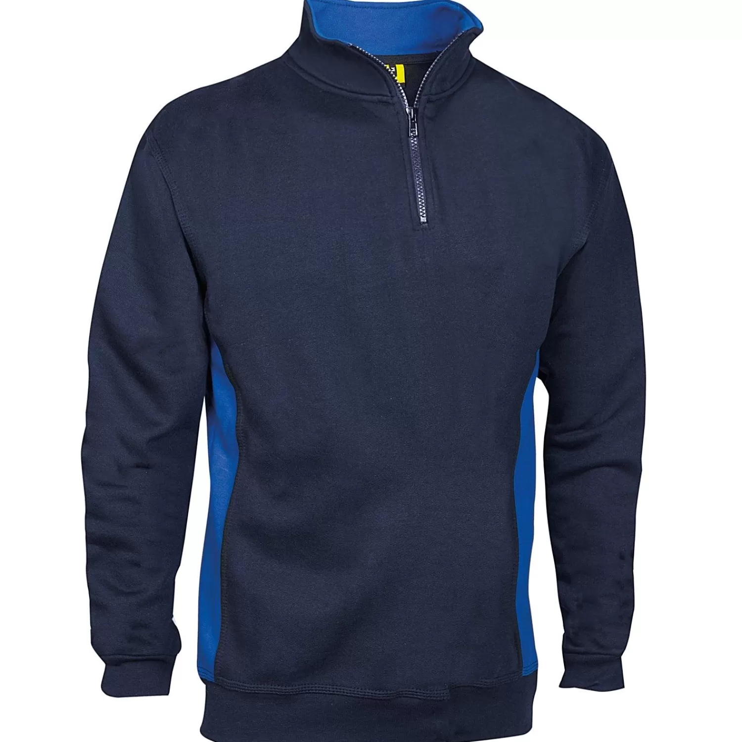 Best Sale VELTUFF Sweatshirt I To Farvet Med Kvart Lynlås