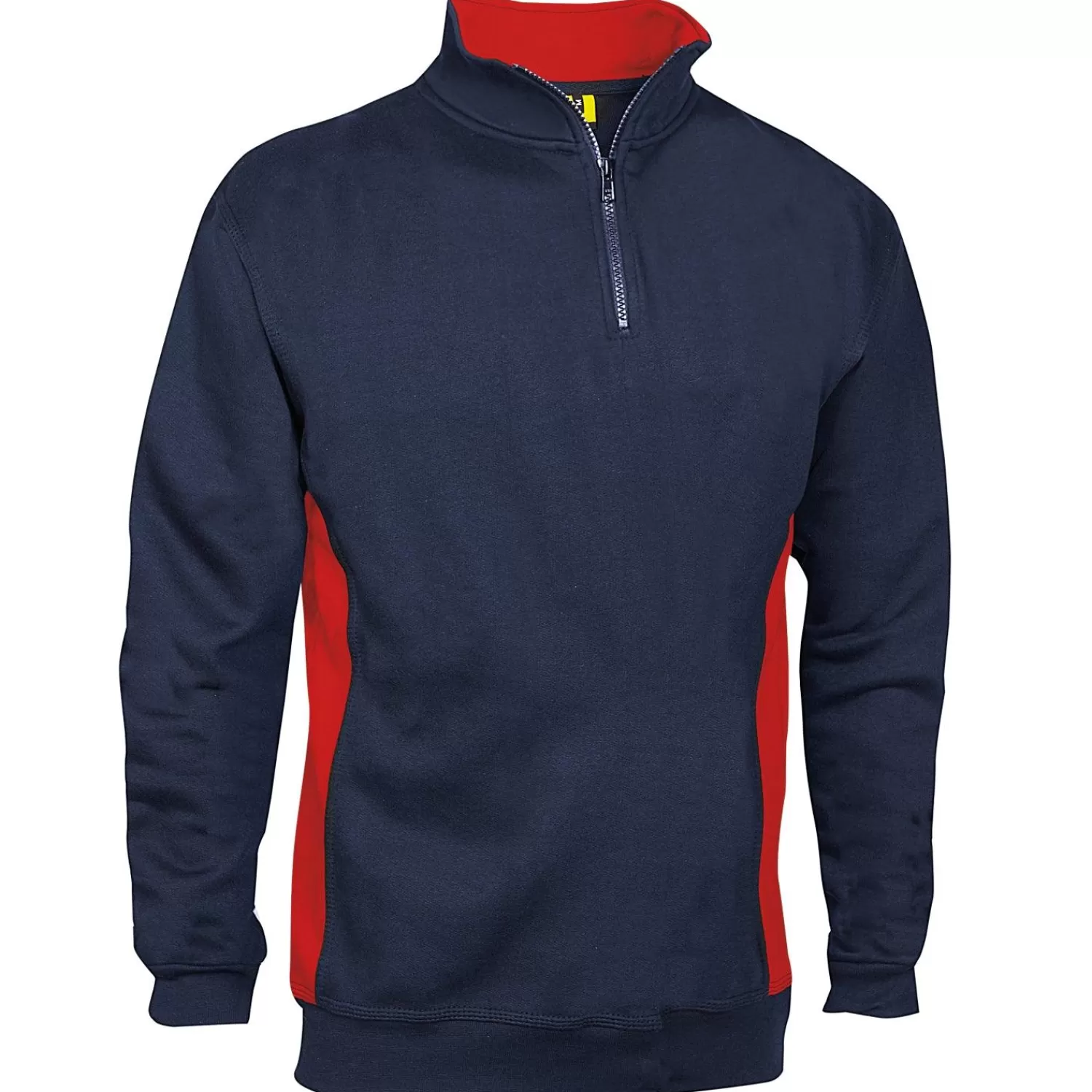 Best Sale VELTUFF Sweatshirt I To Farvet Med Kvart Lynlås